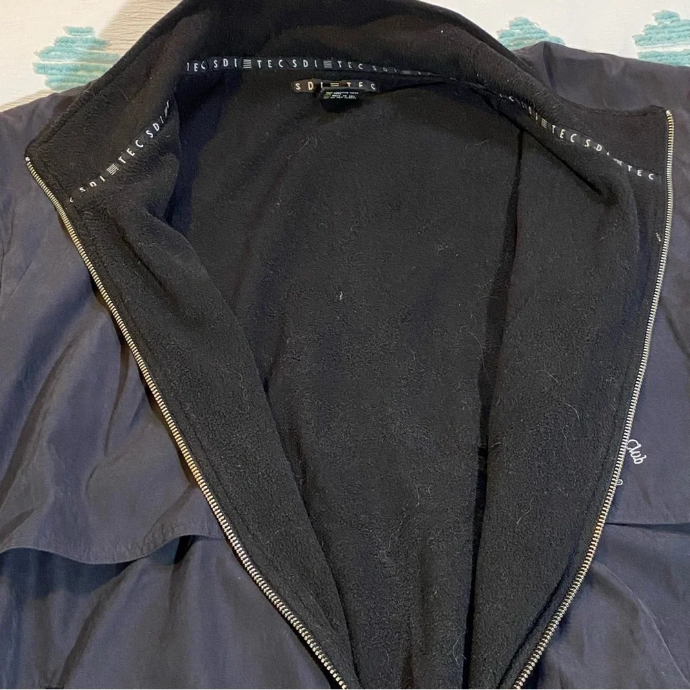SDI TEC Tam O'Shanter Club Full Zip Fleece Lined Vest Black Size XXL
